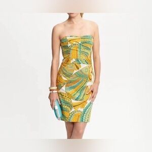 BANANA REPUBLIC TRINA TURK- Strapless Dress